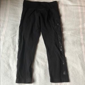 Lululemon black leggings 7/8 length